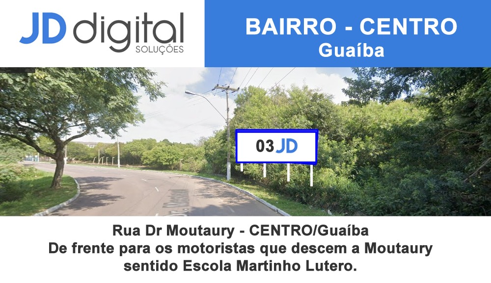 Alcance local com potência - outdoor 15 JD Digital Comunicação Guaíba