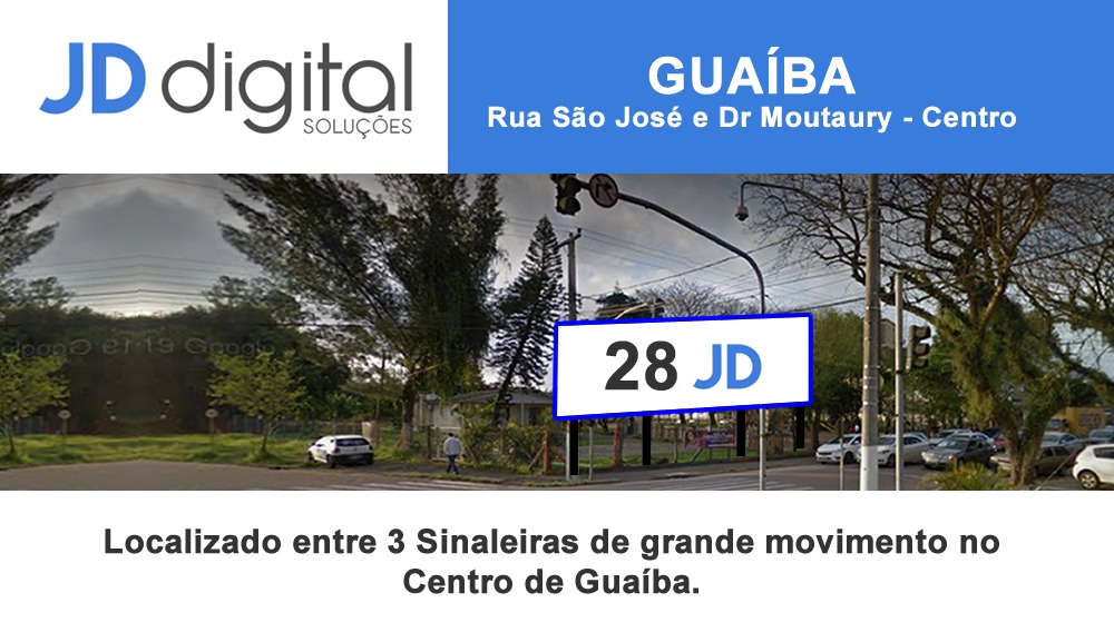 Resultado com mídia exterior - outdoor 30 JD Digital Comunicação Guaíba