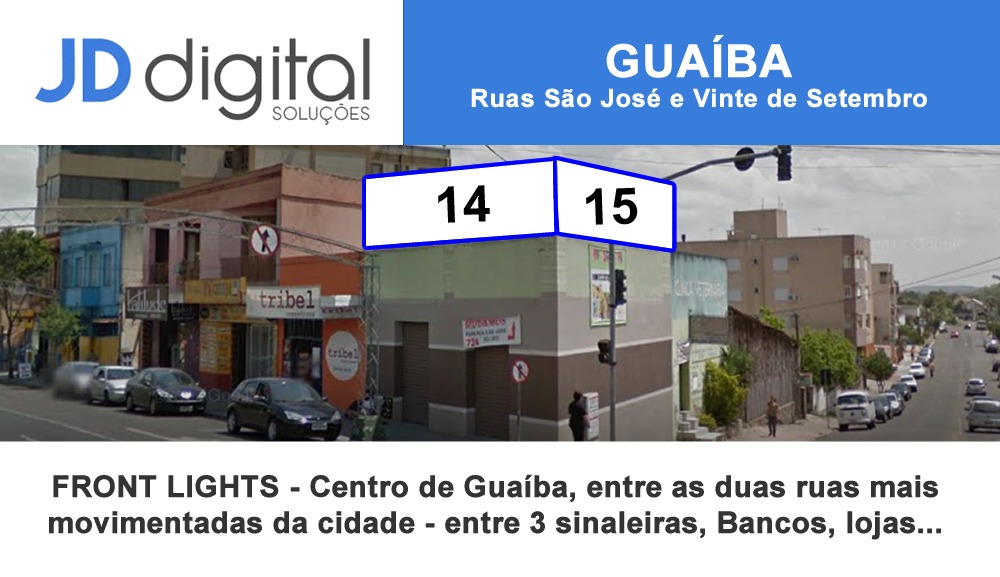 Alcance local com potência - outdoor 5 JD Digital Comunicação Guaíba