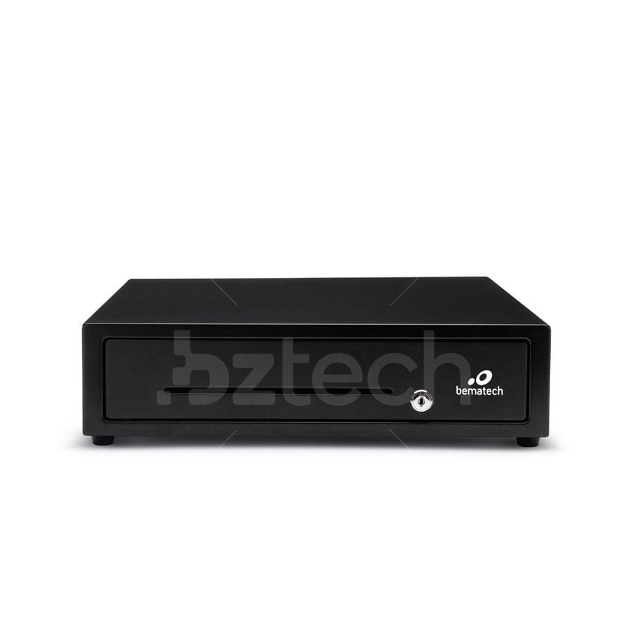 Gaveta de Dinheiro Bematech GD-56M Automática RJ12 ou Manual por Chave - Preto